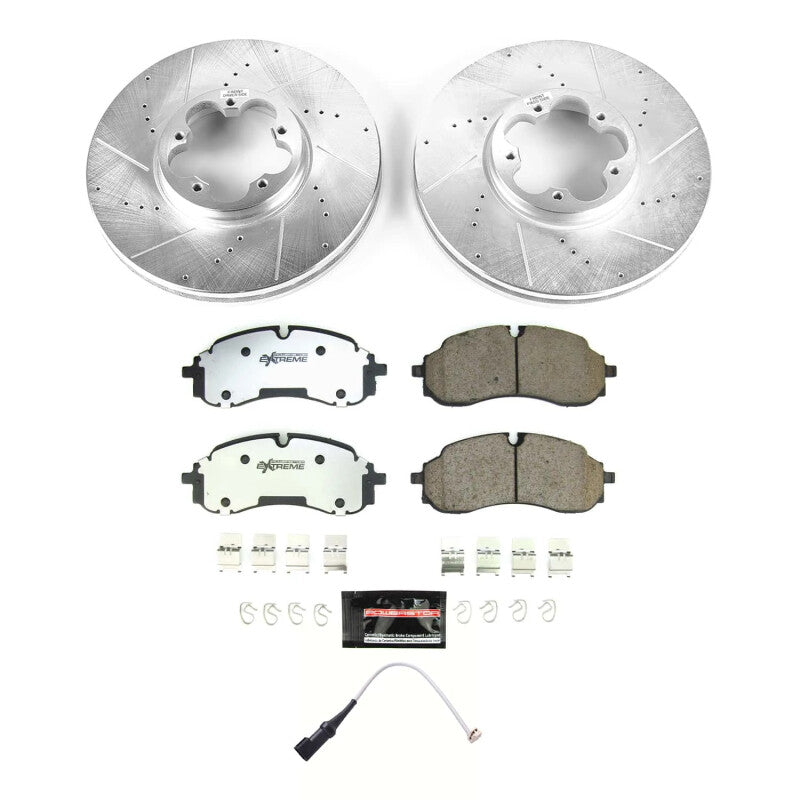 Power Stop K8986-36 2022 fits Ford Transit-350 Front Z36 Truck & Tow Brake Kit