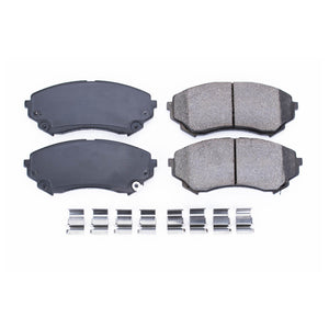 Power Stop 17 1331 fits Cadillac CTS Front Z17 Evo Ceramic Brake Pad w/Hardware