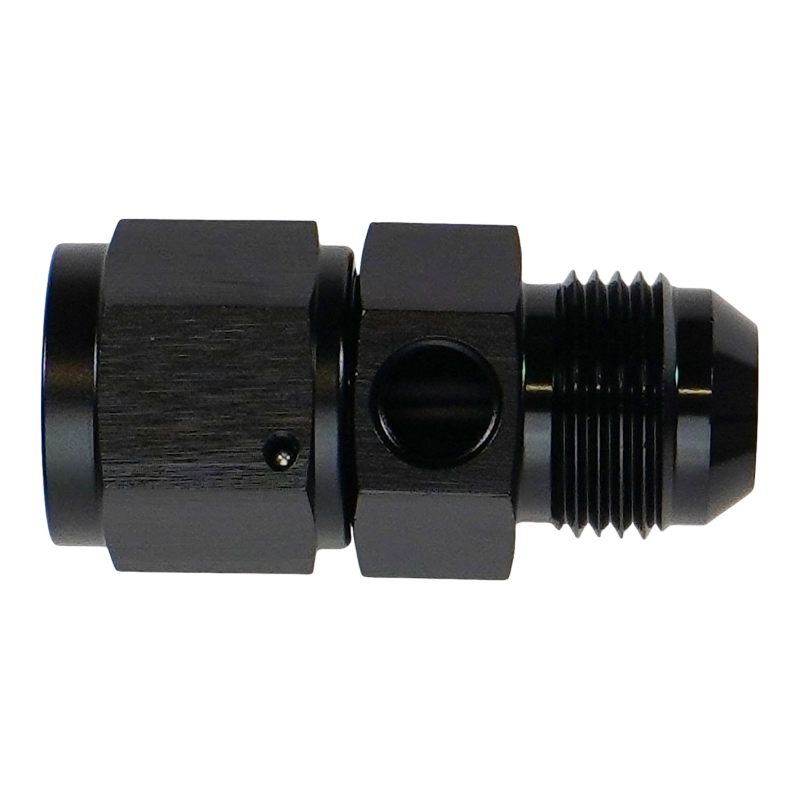 DeatschWerks 6-02-0775-B 10AN Male Flare to Female Flare Swivel with 1/8th NPT