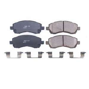 PowerStop fits Subaru Impreza Front Z17 Evolution Ceramic Brake Pads w/Hardware