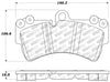 Stoptech 309.0977 Performance Porsche Brake Pads