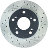 Stoptech 127.40056L 02-06 fits Acura RSX Slotted & Drilled Left Front Rotor