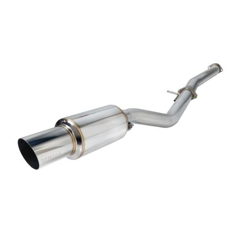 Remark RK-C1076N-01 fits Nissan 370Z Cat-Back Exhaust R1-Spec Single Steel Exit