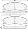 Stoptech 308.0679 Street Brake Pads