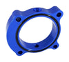 Torque Solution TS-TBS-029BU Throttle Body Spacer 2013+ Hyundai fits Genesis Coupe 2.0T - Blue