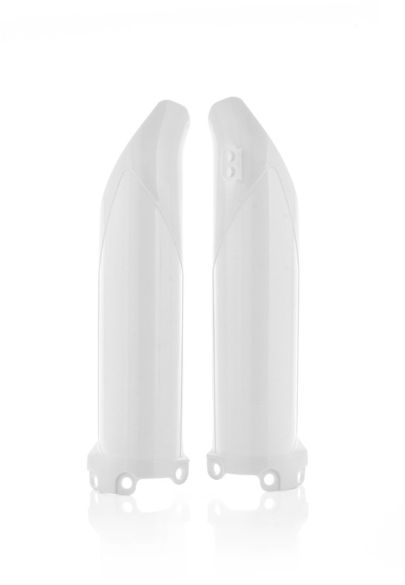 Acerbis 2982550002 17+ fits Kawasaki 50-45 KX250F/ KX20/ KX250X/450X/ KX450F Lower Fork Cover Set - White