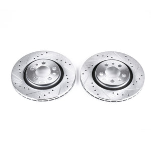 PowerStop fits Volkswagen 98-06 Beetle Front Evolution Drilled & Slotted Rotors