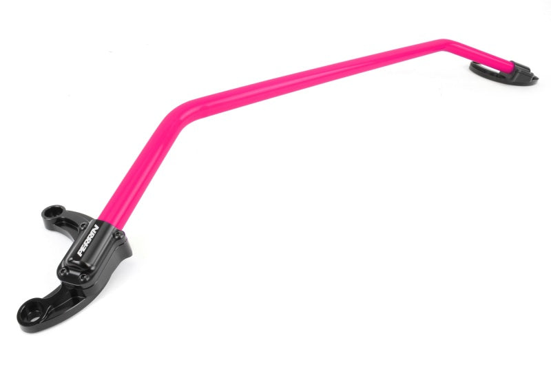 Perrin PSP-SUS-056HP 2008+ WRX/STI Front Strut Brace - Hyper Pink