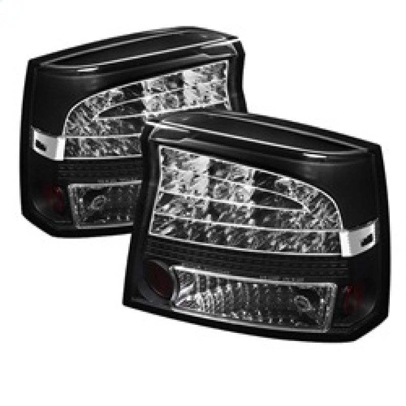 Spyder 5031662 fits Dodge 09-10 Charger LED Tail Lights Black ALT-YD-DCH09-LED-