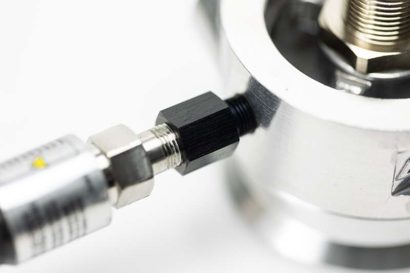 GReddy 11908610 Male 1/8BSPT to Female 1/8NPT Aluminum Sensor Adapter