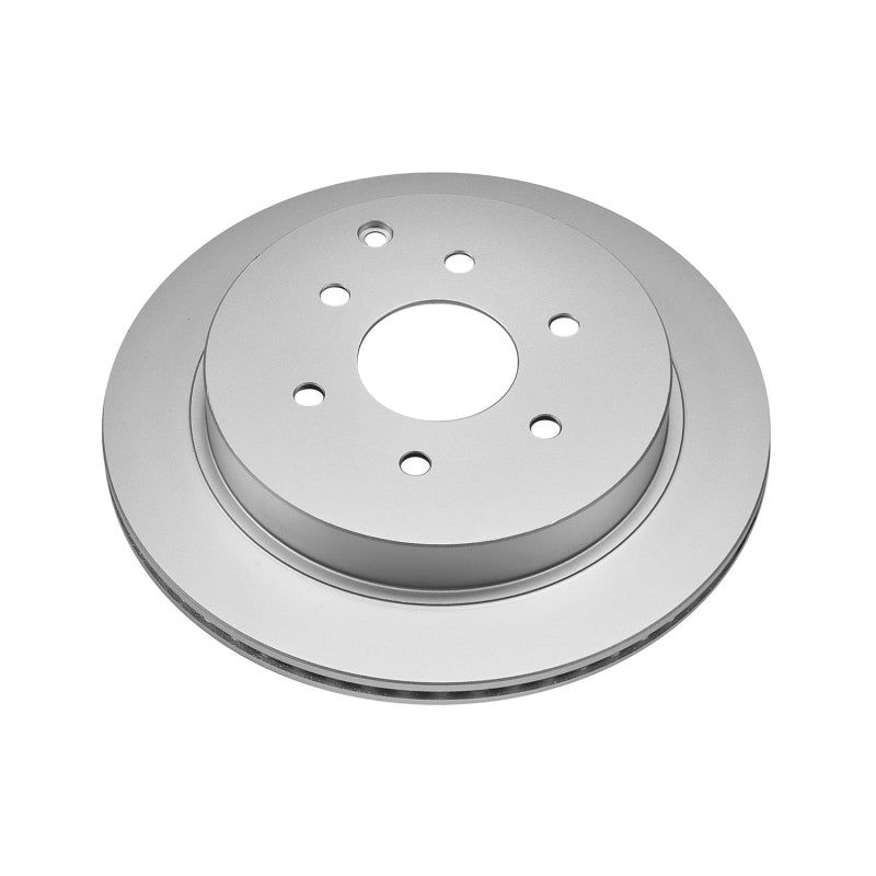 PowerStop JBR1553EVC fits Infiniti QX56 Rear Evolution Geo 11-13met Coated Rotor