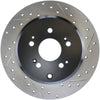 Stoptech 127.40072L Slotted & Drilled Sport Brake Rotor