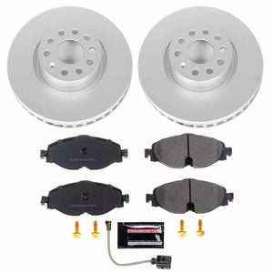 PowerStop CRK7082 fits Audi 15-18 A3 Front Z23 Evolution Sport Coated Brake Kit