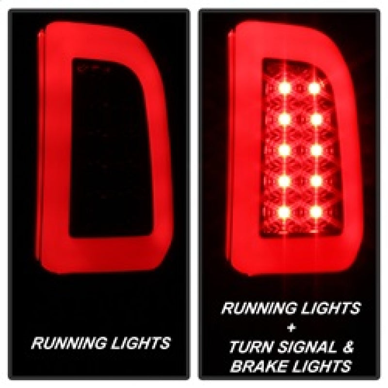 Spyder 5084248 fits Ford 97-03 F150 Stylsd. F250 V3 Lght Bar LED Tail Lights -