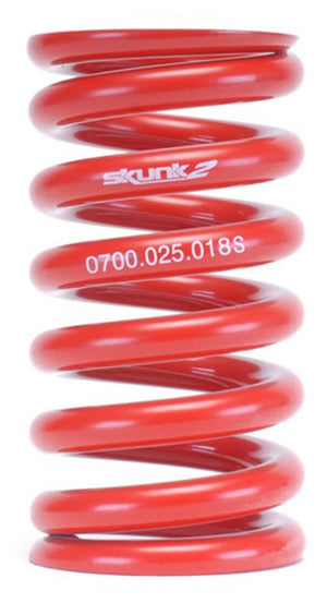 Skunk2 Racing 521-99-1040 Skunk2 Universal Race Spring (Straight) - 7 in.L - 2.5 in.ID - 18kg/mm (0700.250.018S)