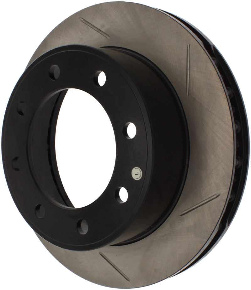 Stoptech 126.65086CSL Power Slot 00-05 Ford Excursion / 99-04 F250/F350 Front Left Slotted CRYO Brake Rotor