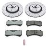 PowerStop K5957-26 12-20 fits Jeep Grand Cherokee Front Z26 Street Brake Kit