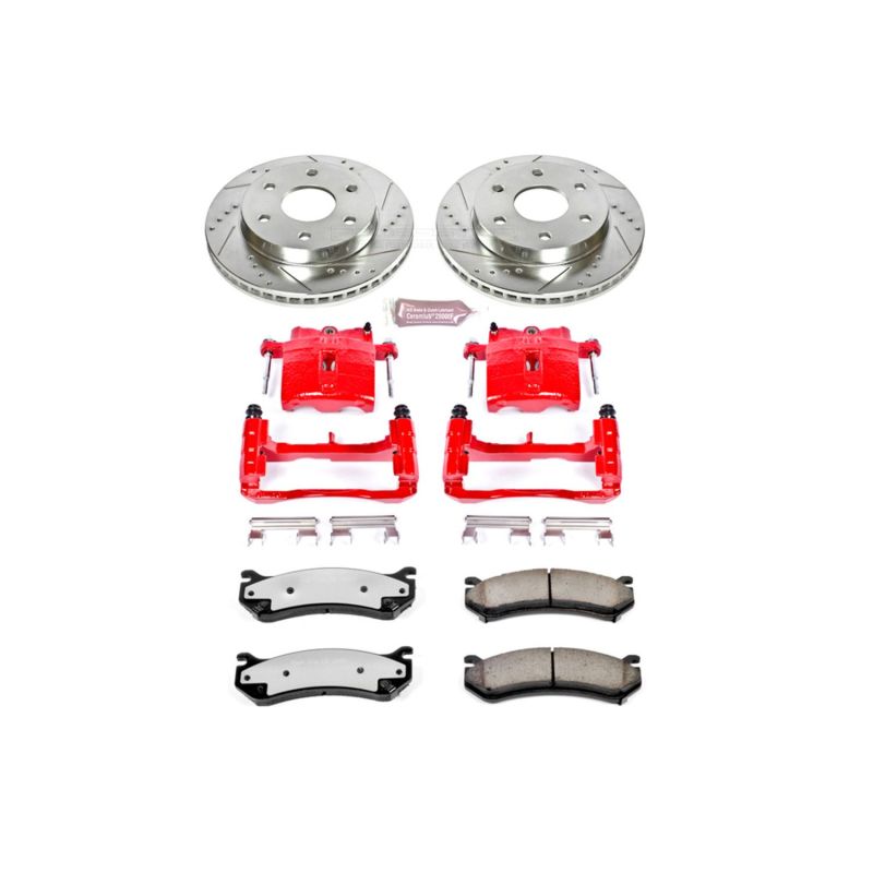 PowerStop fits Cadillac Escalade Front Z36 Truck & Tow Brake Kit w/Calipers