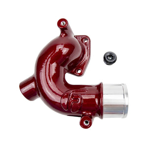 Wehrli WCF100157-RED WCFab X Fleece 98-18 Cummins Thermostat Housing - WCFab Red