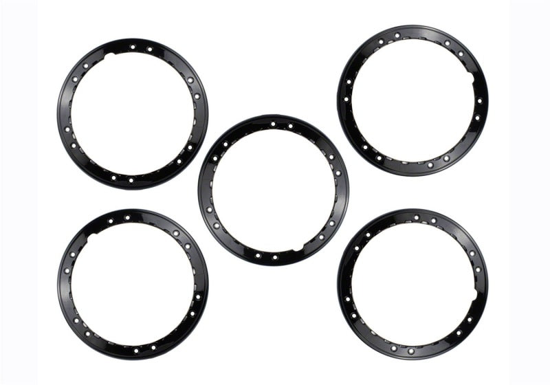 fits Ford 21-22 Racing M-1021K-BLB Bronco Bead Lock Trim Ring Kit - Black