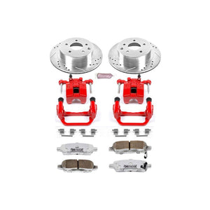 PowerStop KC103 fits Infiniti G35 Rear Z26 Street Warrior Brake Kit w/Calipers