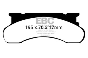 EBC UD120 77-91 fits Ford Econoline E250 4.6 Ultimax2 Front Brake Pads