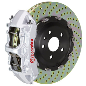 Brembo 1N1.8501A3 Brembo 05-13 fits Corvette Front GT BBK 6 Piston Cast 365x34 2pc Rotor Drilled-Silver