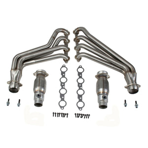 BBK 40215 10-15 fits Camaro LS3 L99 Long Tube Exhaust Headers With Converters