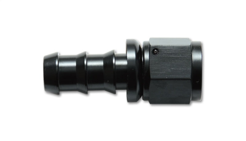 Vibrant 22010 -10AN Push-On Straight Hose End Fitting - Aluminum