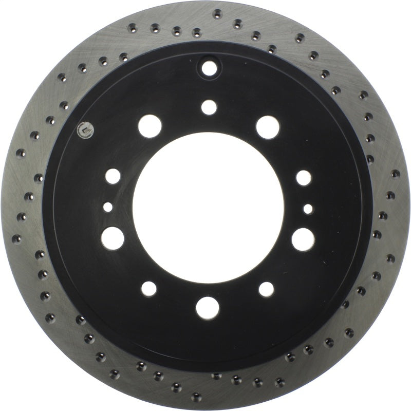 Stoptech 128.44157CL Drilled SportStop Cryo Rotor - Left