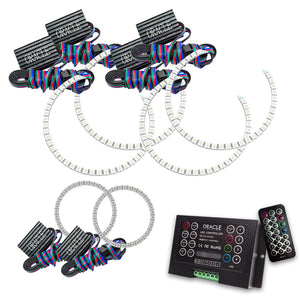 ORACLE Lighting 2627-333 Oracle fits Jeep Grand Cherokee 11-13 Triple Halo Kit - ColorSHIFT w/ 2.0 Controller