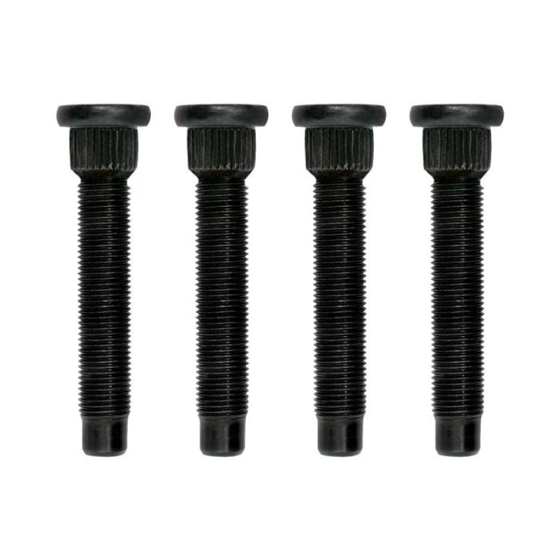 Moroso 46248 Press-In Wheel Studs - 12mm x 1.5 x 3.25in - 4 Pack