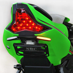 New Rage Cycles ZX4-FE-T 23+ fits Kawasaki ZX-4R Fender Eliminator Kit Tucked