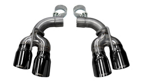 CORSA Performance 14774BLK Corsa 2017-24 fits Chevy Camaro ZL1 2.75in Inlet / 4.0in Outlet Black PVD Tip Kit (For Corsa ExhaustOnly)