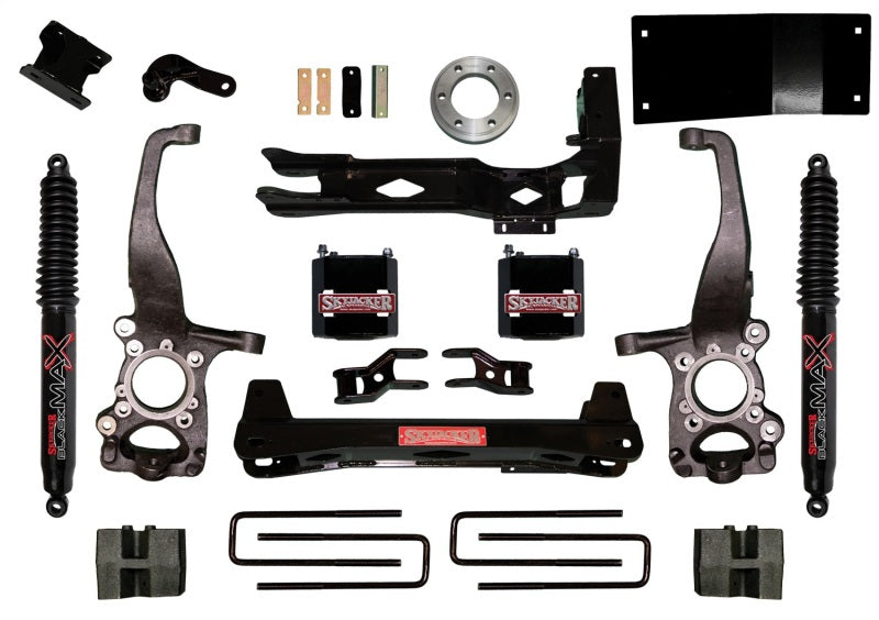 Skyjacker F1560BKB 6"KT 15 F150 4WD SPACER,BLK