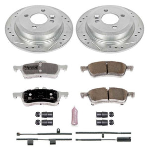 PowerStop K5726-26 02-06 fits Mini Cooper Rear Z26 Street Warrior Brake Kit