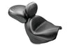 Mustang 79621 fits Suzuki 09-21 Boulevard C50/C50T Standard Touring 2PC Seat w/Driver Backrest - Black