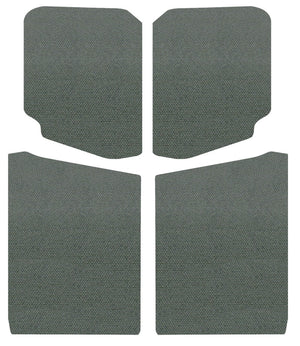 DEI 50189 18-23 fits Jeep Wrangler JL 2-Door Boom Mat Headliner - 5 Piece - Gray
