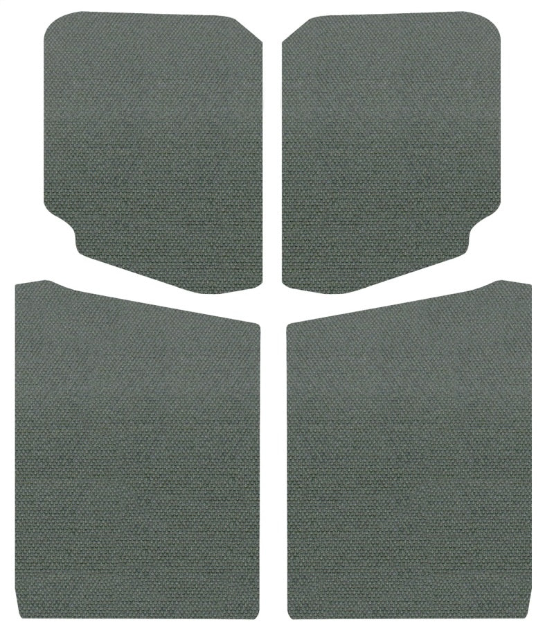 DEI 50189 18-23 fits Jeep Wrangler JL 2-Door Boom Mat Headliner - 5 Piece - Gray