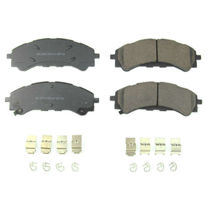 PowerStop 17 fits Ford Ranger Front Z17 Evolution Ceramic Brake Pads w/Hardware