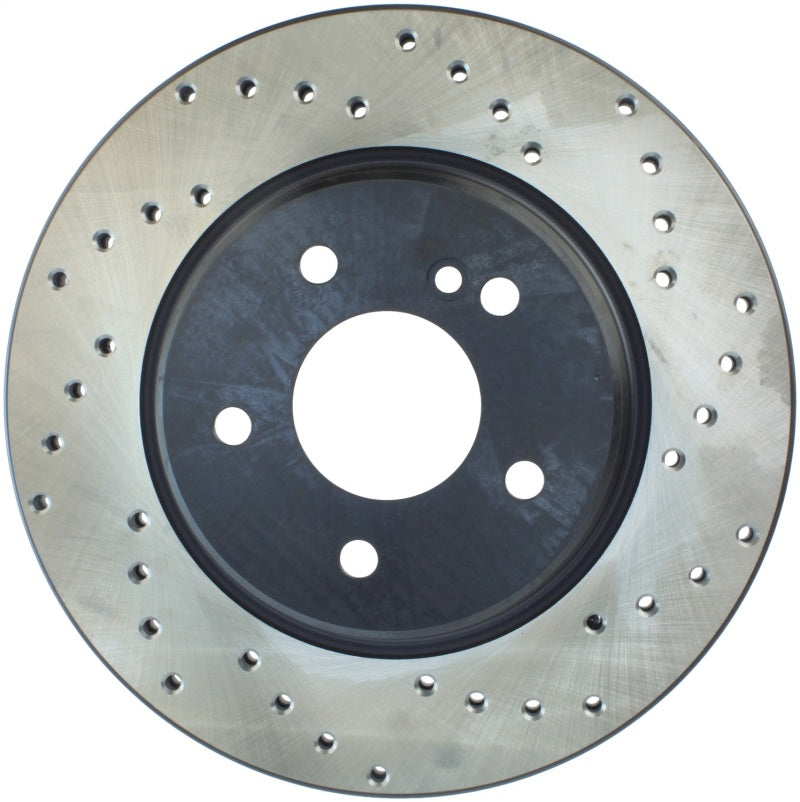 Stoptech 128.35048L Drilled Sport Brake Rotor