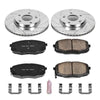 PowerStop K6946 fits Kia 14-16 Soul Front Z23 Evolution Sport Brake Kit
