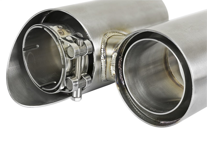 AFE 49C36416-P orce-Xp 304 SS OE Exhaust Tips Polished 12-16 fits Porsche 911 (