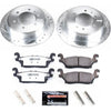 PowerStop K3067-36 06-10 fits Hummer H3 Rear Z36 Truck & Tow Brake Kit