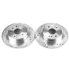 PowerStop fits Honda 02-04 CR-V Rear Evolution Drilled & Slotted Rotors - Pair
