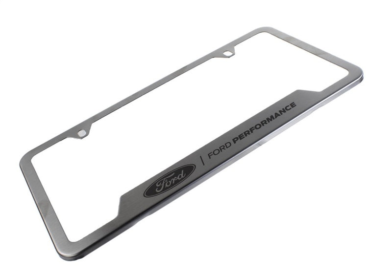 fits Ford Racing M-1828-SS304C Stainless Steel fits Ford Performance License Plate Frame