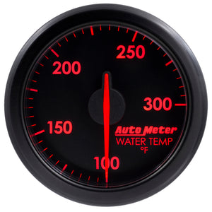 AutoMeter 9154-T Autometer Airdrive 2-1/6in Water Temperature Gauge 100-300 Degrees F - Black
