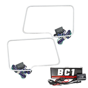 ORACLE Lighting 2300-335 Oracle fits Ford F-150/Raptor 09-14 Halo Kit - ColorSHIFT w/ BC1 Controller