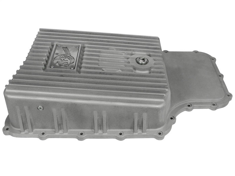 AFE 46-70180 Transmission Pan (Raw); fits Ford Trucks 6R140 11-14 V8-6.7L (td)