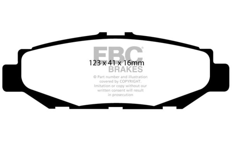 EBC DP2848 fits Lexus 93-97 GS300 3.0 Greenstuff Rear Brake Pads